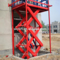 CE Certificated hydraulic scissor cargo lift